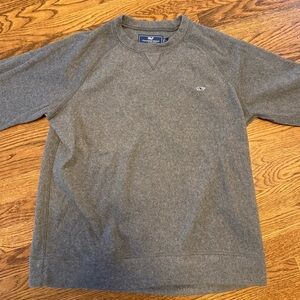Vineyard Vines Charcoal Crewneck
